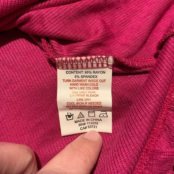 NWOT rare Y2K 2000s Apple Bottoms 3X tank top, ruffled hem and drawstring back - Picture 7 of 12